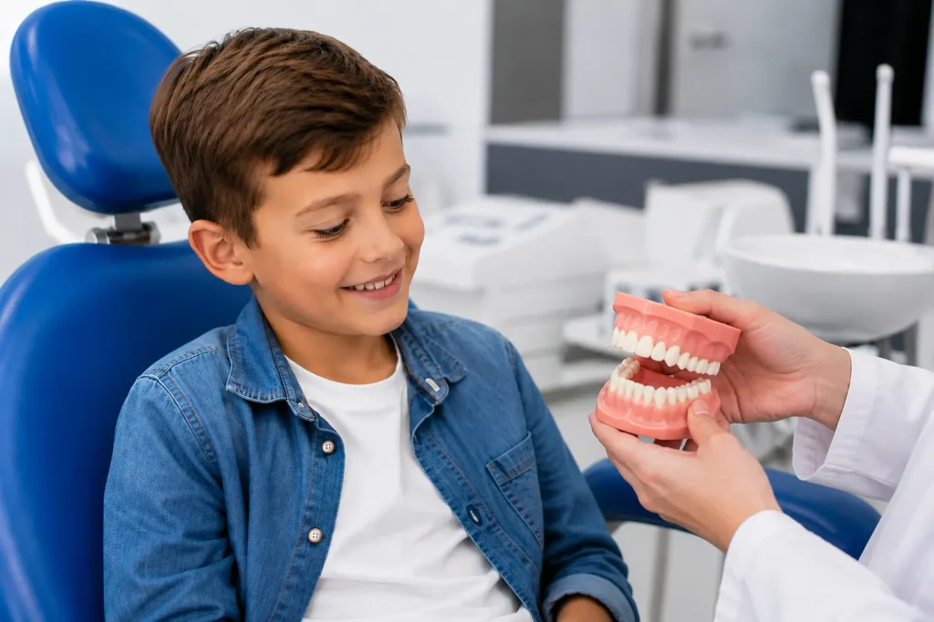 Orthodontiste enfant à Montbrison